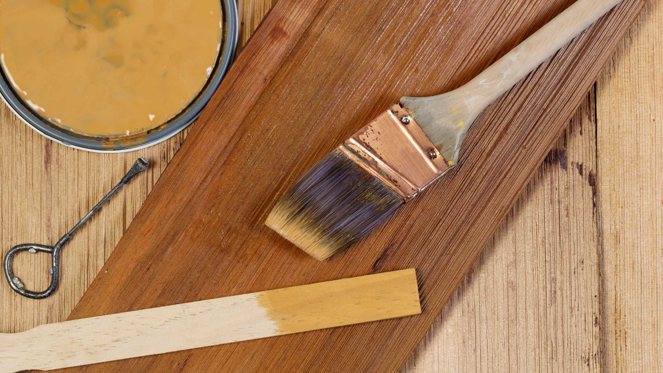 wood staining and equipment